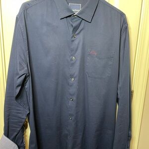 Tommy Bahama Blue Casual Button-Down Shirt